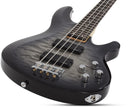 Basse électrique Schecter C-4 PLUS (Charcoal Burst)