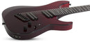 Guitare électrique multi-diapason 7 cordes Schecter REAPER-7 ELITE (Blood Burst)
