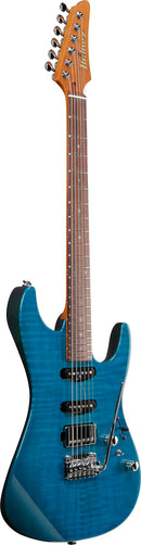 Ibanez MMN1TAB Martin Miller Signature Electric Guitar (Transparent Aqua Blue)