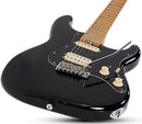 Schecter MV-6 Electric Guitar (Gloss Black)