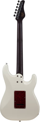 Guitare électrique pour gaucher Schecter MV-6 (Olympic White)