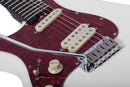 Guitare électrique pour gaucher Schecter MV-6 (Olympic White)