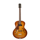 Godin Guitars 5th Avenue Kingpin P90 Guitare électrique semi-creuse pour gaucher (Cognac Burst)
