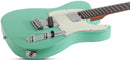 Guitare électrique pour gaucher Schecter NICK JOHNSTON SIGNATURE PT (Atomic Green)