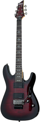 Guitare électrique Schecter DEMON-6 FR (Crimson Red Burst)