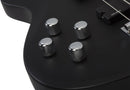 Basse électrique pour gaucher Schecter C-4 DELUXE (Satin Black)