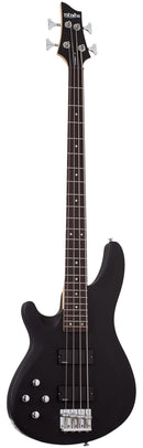 Basse électrique pour gaucher Schecter C-4 DELUXE (Satin Black)