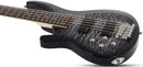 Schecter C-5 PLUS 5-String Left-Handed Electric Bass Guitar (Charcoal Burst)