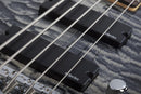 Schecter C-5 PLUS 5-String Left-Handed Electric Bass Guitar (Charcoal Burst)
