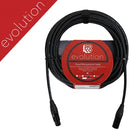 RapcoHorizon EVLMCN10 Evolution Câble de microphone silencieux XLR-M vers XLR-F - 10 pieds