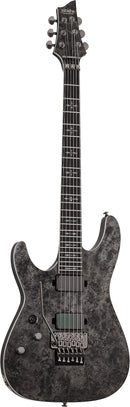 Guitare électrique pour gaucher Schecter ERNIE C C-1 (Satin Black Reign)