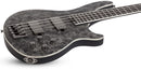 Guitare basse électrique Schecter MVP C-4 (Satin Black Reign)
