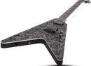 Guitare électrique Schecter JUAN OF THE DEAD V-1 Juan Garcia (Satin Black Reign)