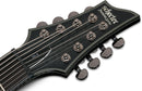 Guitare électrique 8 cordes Schecter C-8 HELLRAISER HYBRID (Trans Black Burst)