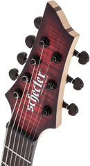 Schecter SUNSET-7 EXTREME 7-String Electric Guitar (Scarlet Burst)