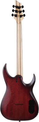 Guitare électrique gauchère Schecter SUNSET-6 EXTREME (Scarlet Burst)
