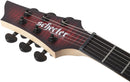 Guitare électrique gauchère Schecter SUNSET-6 EXTREME (Scarlet Burst)