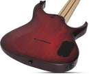 Schecter SUNSET-7 EXTREME 7-String Left-Handed Electric Guitar (Scarlet Burst)