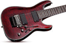 Guitare électrique 8 cordes Schecter C-8 HELLRAISER FR (Black Cherry)