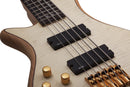 Schecter STILETTO CUSTOM-5 5-String Left-Handed Electric Bass Guitar (Natural Satin)