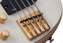 Schecter STILETTO CUSTOM-5 5-String Left-Handed Electric Bass Guitar (Natural Satin)
