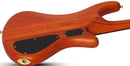 Schecter STILETTO STUDIO-4 FL Fretless Left-Handed Electric Bass Guitar (Honey Satin)