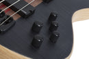 Basse électrique Schecter CHARLES BERTHOUD CB-4 (See Thru Black Satin)