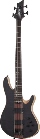 Basse électrique Schecter CHARLES BERTHOUD CB-4 (See Thru Black Satin)