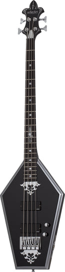 Guitare basse électrique Schecter SEAN YSEULT CASKET (Gloss Black)