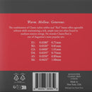 Cordes Augustine 3XARD Medium Tension Classique/Rouge - Paquet de 3