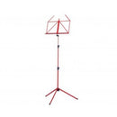 K&M 100/1 3-Piece Folding Music Stand (Red)