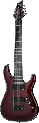 Guitare électrique 8 cordes Schecter C-8 HELLRAISER (Black Cherry)