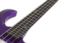 Schecter FREEZESICLE-4 Electric Bass Guitar (Freeze Purple)