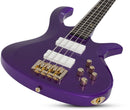 Schecter FREEZESICLE-4 Electric Bass Guitar (Freeze Purple)
