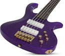 Schecter FREEZESICLE-5 5-String Electric Bass Guitar (Freeze Purple)