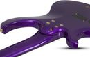 Schecter FREEZESICLE-5 5-String Electric Bass Guitar (Freeze Purple)