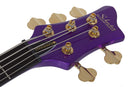 Schecter FREEZESICLE-5 5-String Electric Bass Guitar (Freeze Purple)