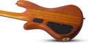 Schecter STILETTO STUDIO-4 FL Fretless Electric Bass Guitar (Honey Satin)