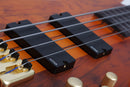 Schecter STILETTO STUDIO-4 FL Fretless Electric Bass Guitar (Honey Satin)