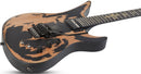 Guitare électrique Schecter SYNYSTER SIGNATURE CUSTOM-S (Distressed Satin Black)