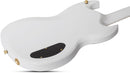 Schecter ZV-H6LLYW66D Left-Handed Electric Guitar (Gloss White)