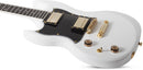 Schecter ZV-H6LLYW66D Left-Handed Electric Guitar (Gloss White)