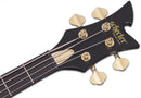 Basse électrique pour gaucher Schecter JOHNNY CHRIST (Satin Black)