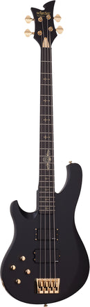 Basse électrique pour gaucher Schecter JOHNNY CHRIST (Satin Black)