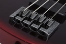 Guitare basse électrique Schecter NADJA PEULEN NP-4 (Red Syren)