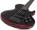 Guitare basse électrique Schecter NADJA PEULEN NP-4 (Red Syren)
