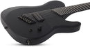 Guitare électrique 7 cordes Schecter PT-7 BLACK OPS (Satin Black Open Pore)