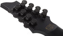 Guitare électrique 8 cordes Schecter PT-8 BLAKC OPS (Satin Black Open Pore)