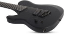 Schecter PT-8 BLACK OPS 8-String Left-Handed Electric Guitar (Satin Black Open Pore)
