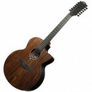 Lag Guitars SAUVAGE-J12CE 12 String Acoustic Electric Guitar (Satin Open Pore)